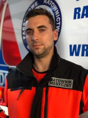 Portret Ratownik Medyczny Jakub Koch